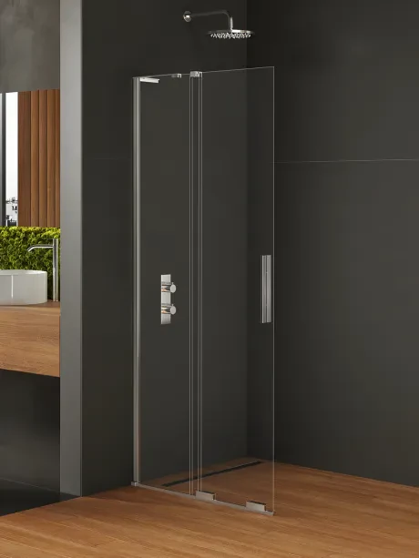 Kabina prysznicowa SMART 1D walk-in WSPORNIK KĄTOWY