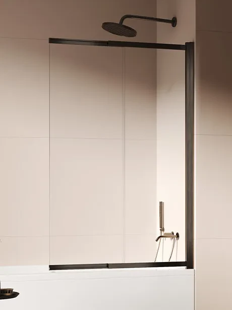 Parawan nawannowy Sensi Gunmetal Brushed, dwuelementowy