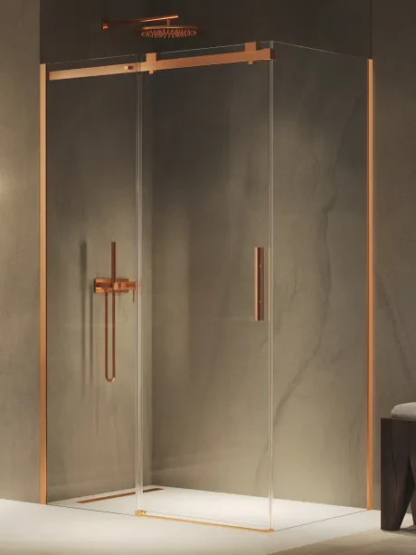 Kabina prysznicowa 1D SOFTI COPPER BRUSHED