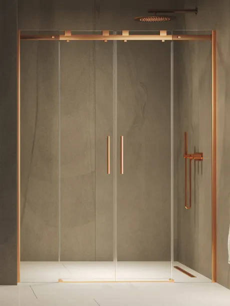 Drzwi wnękowe 2D SOFTI COPPER BRUSHED