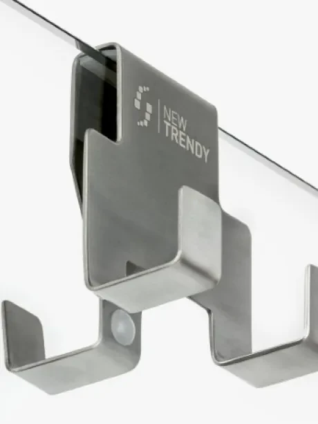 Wieszak na ręcznik Gunmetal Brushed, w kolorze gunmetal, wykończenie szczotkowane.