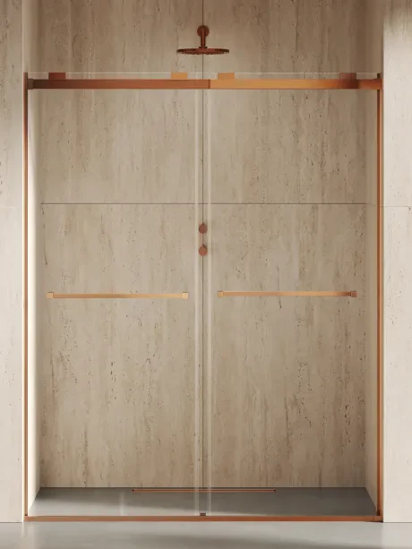 Drzwi wnękowe 2D QUANTUM X COPPER BRUSHED